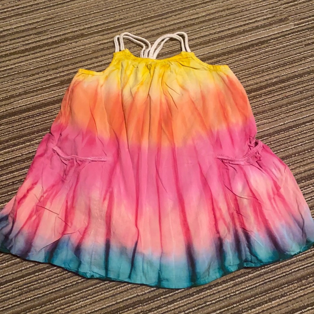 Tie dye swing dress